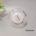 1/4/8pcs Pack 1cm Opening G4 Glass Shade Replacement Globes for Chandelier
