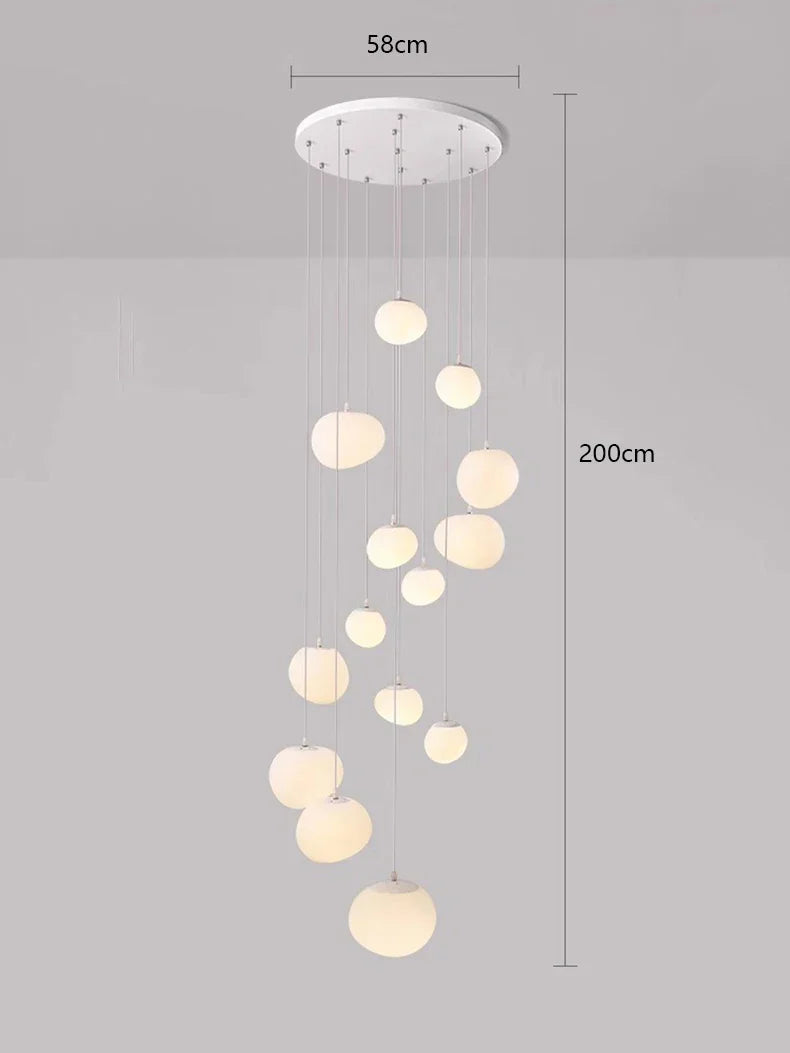 Nordic Dining Room Pendant Ceiling Chandelier for Indoor Lighting