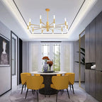 Nordic Chandeliers: Modern Living & Dining Room Pendant Lighting Fixtures