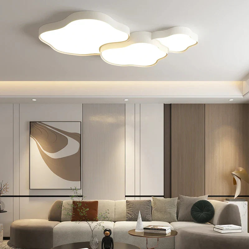 Cloud Ceiling Chandelier: Modern Nordic Living Room Bedroom Dining Lighting Fixtures