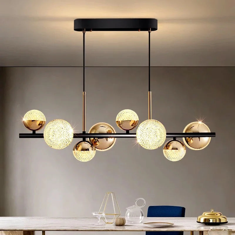 Modern Chandelier Pendant Light for Dining Room Ceiling, Indoor Lighting Fixture