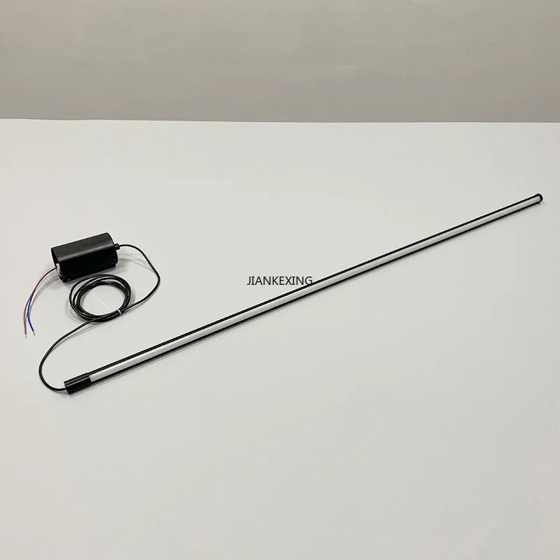 LED Line Chandelier: Nordic Creative Lighting for Living Room & Bedroom