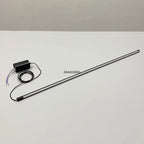 LED Line Chandelier: Nordic Creative Lighting for Living Room & Bedroom