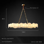 Marble Chandelier: Luxury Bauhaus Light for Bedroom Living Room Kitchen Island