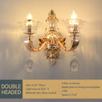 Crystal Chandelier Pendant for Villa Duplex, Hotel Lobby, European Décor