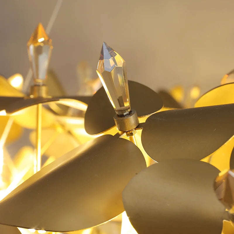 2024 Crystal Firefly Ceiling Chandelier For Home & Hotel Lighting