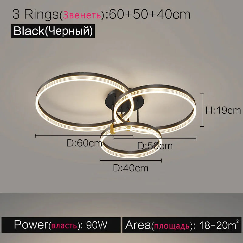 New Nordic Ceiling Lamp: Modern, Creative, Elegant Lighting for Bedroom and Living Room