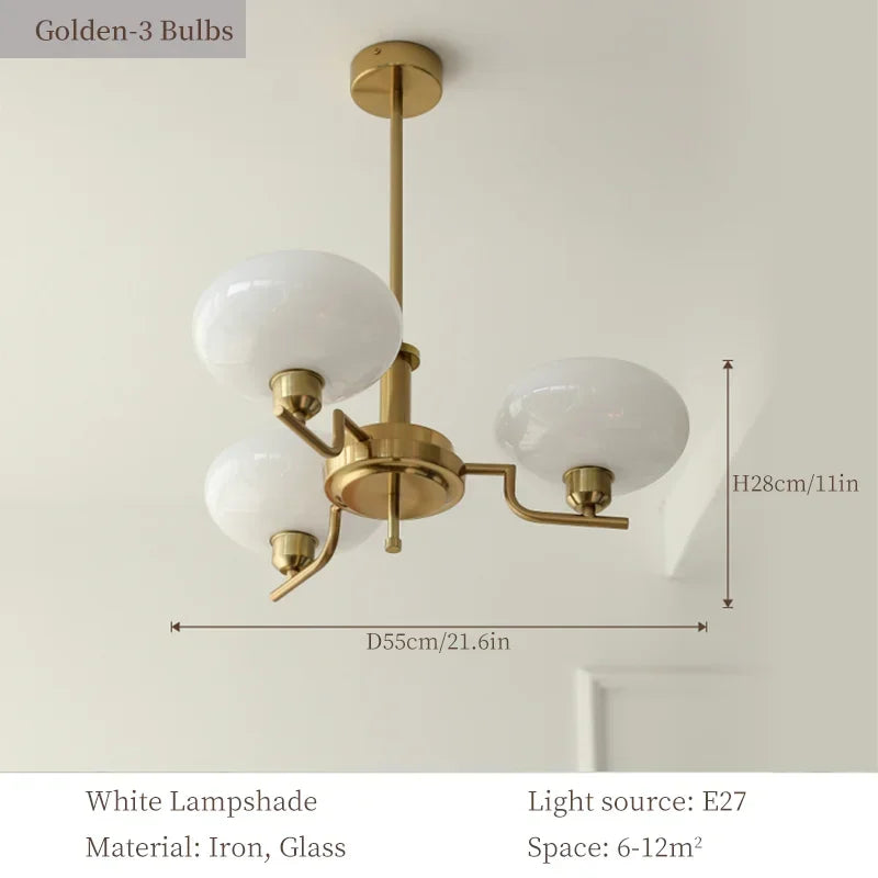 Vintage Ceiling Lamp Dining Table Light Home Chandelier Decoration