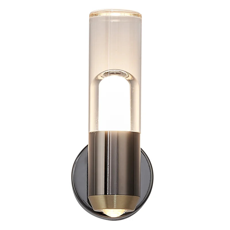 Rotatable Transparent Wall Lamp for Modern Minimalist Bedroom & Living Room