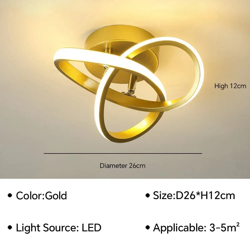 LED Chandelier Modern Ceiling Lamp for Living Dining Bedroom Home Lighting