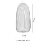 Modern LED Bird Cage Chandelier for Villa Living Room Dining Decor