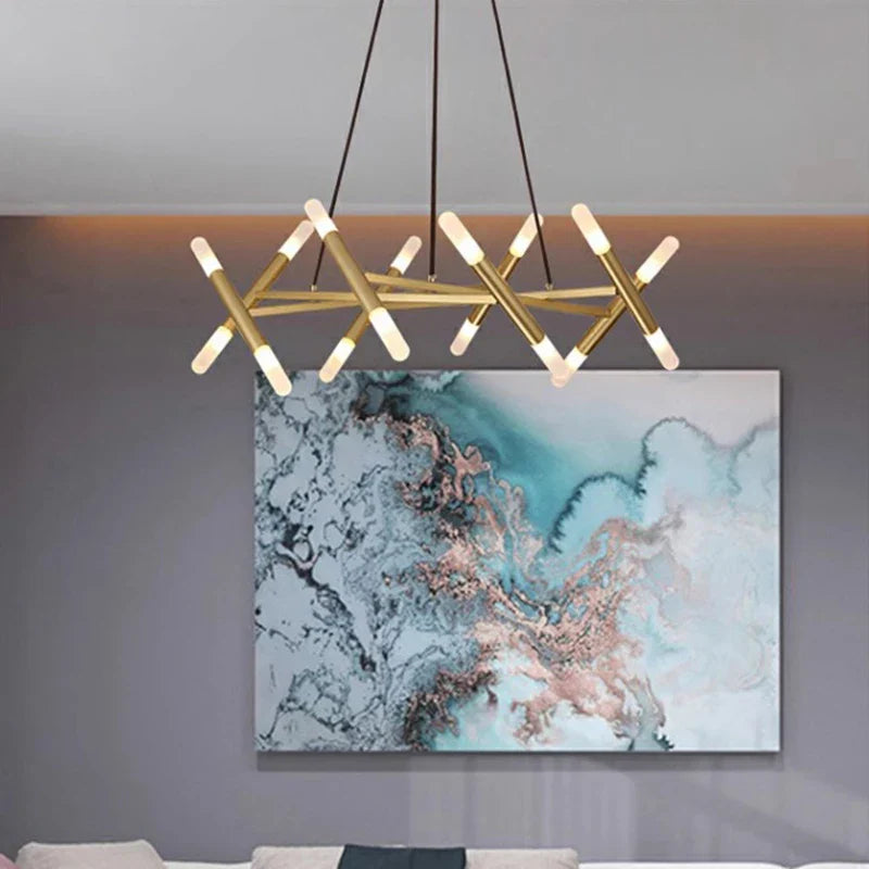 Modern LED Pendant Chandeliers for Living and Dining Room Lighting