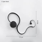 Iron Body Wall Lamps LED Lights Fixture for Bedroom, Living Room, Study, Hotel