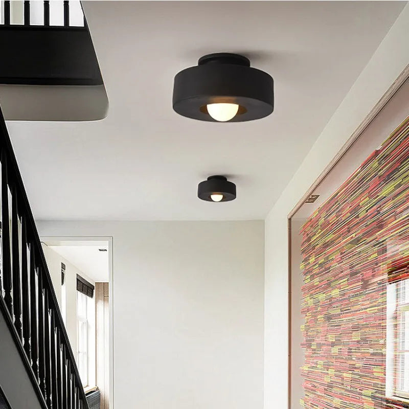 Modern Nordic Wabi Sabi Corridor Ceiling Light Fixture