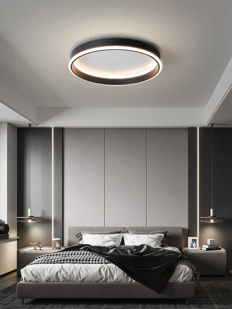 Square Ceiling Lamp | Modern Nordic LED Bedroom Master Light