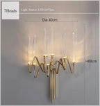 Modern Luxury Wall Sconce Bedroom Dinning Room Light Fixture Elegant Bedroom Decoration