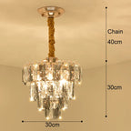Crystal LED Ceiling Chandelier for Home Decor
