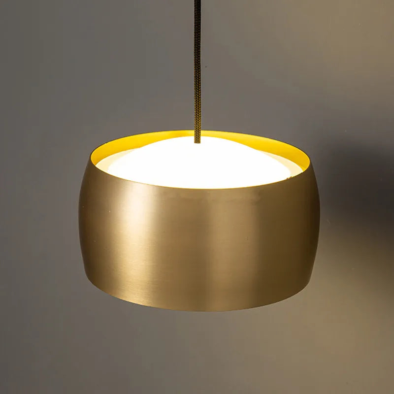 Copper Adjustable LED Wall Lamp for Bedroom Reading