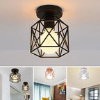 Retro Vintage Ceiling Chandelier for Home Living Room Decor