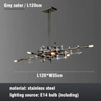 Modern Dimmable Chandelier Pendant Light for Dining Room, Living Room, Kitchen Island