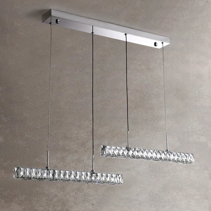 Crystal Luxury Golden LED Ceiling Chandelier