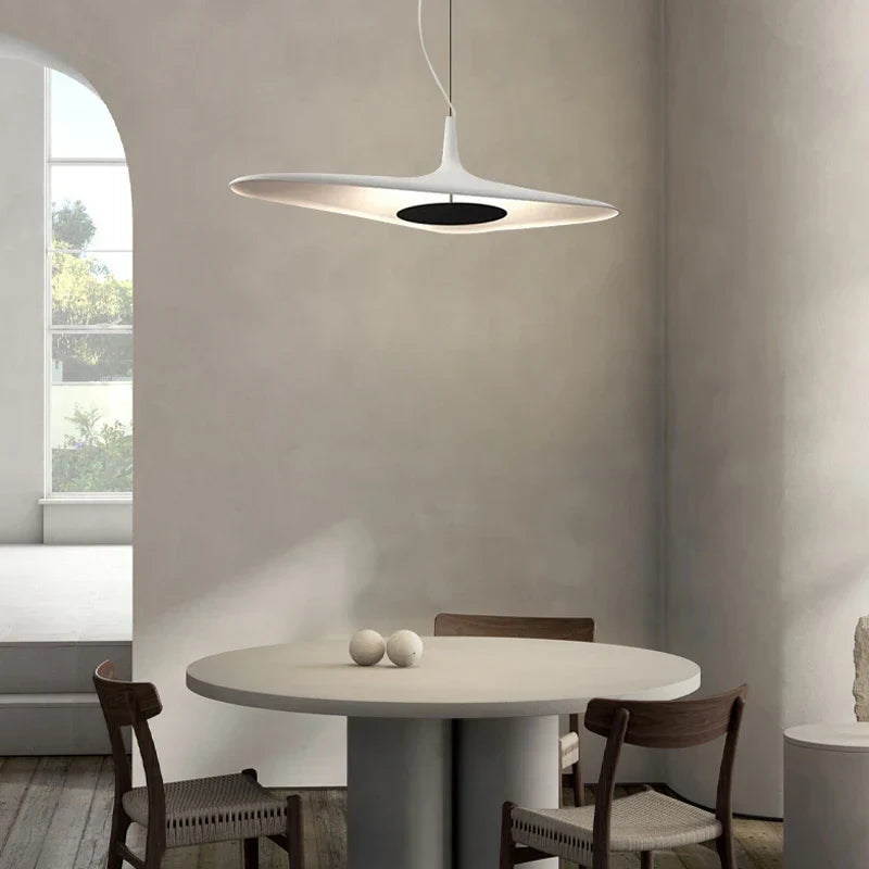 Noir Pendant Lamp: Vintage Nordic Design Lighting for Dining Room & Kitchen Island