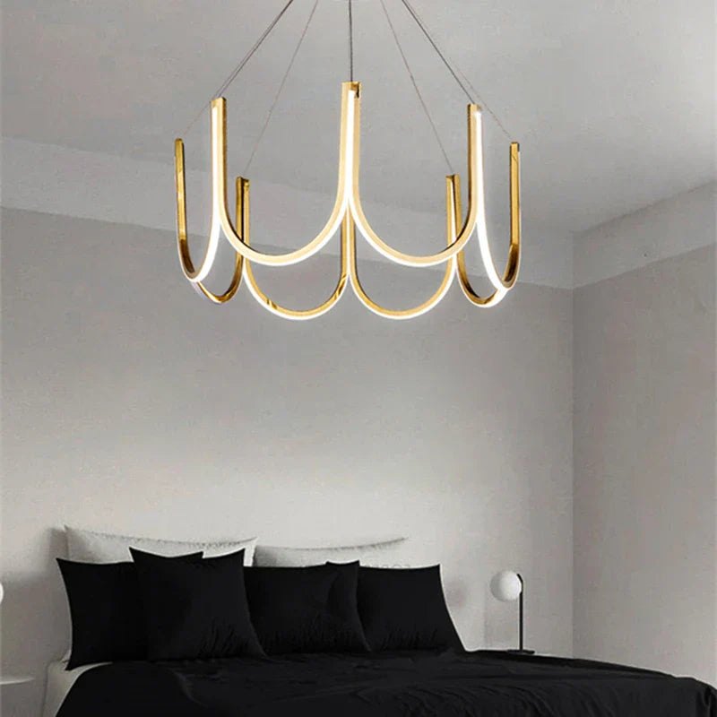 Minimalist LED Ceiling Chandelier for Living Room, Bedroom, and Restaurant