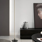 LED Floor Lamp 15W Aluminum Iron Paint Black/White Living Room Bedroom Lighting