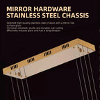 Crystal Chandelier Pendant Lamp Hanging Light for Living Room