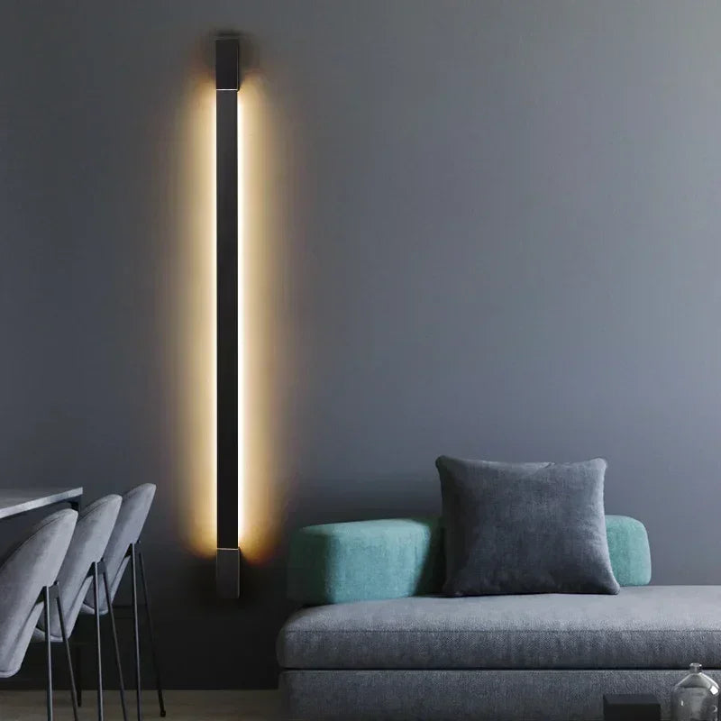 Long Rotatable LED Wall Lamps for Modern Minimalism Design