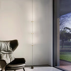 Modern Minimalist LED Floor Lamp for Living Room with Wall Mount Fixture
