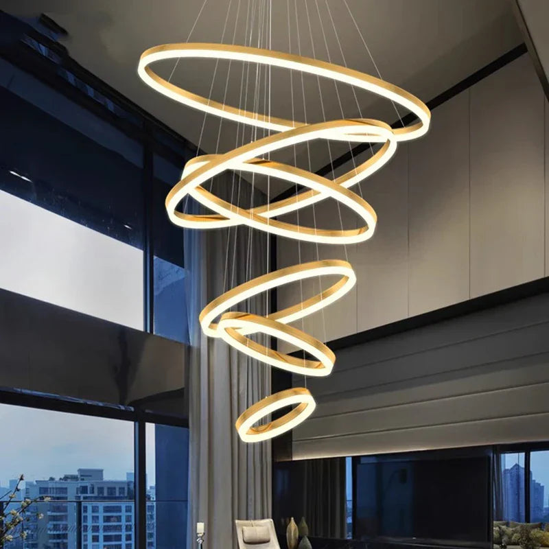 Modern LED Pendant Chandeliers for Home Decor and Indoor Lighting