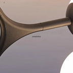 Glass Ball Ceiling Chandelier: Modern Lighting Fixture for Living Room Bedroom Center Table