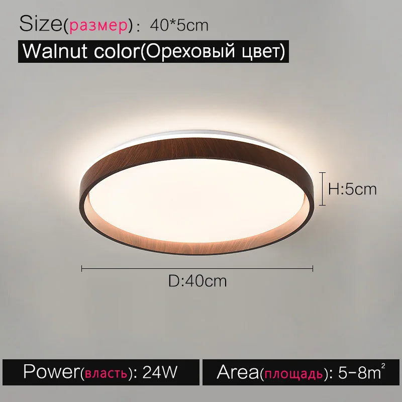 Ceiling Lamp: Modern LED Light for Bedroom, Dining Room, and Study