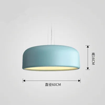 Colorful Macaron Ceiling Chandelier for Living Room & Bedroom