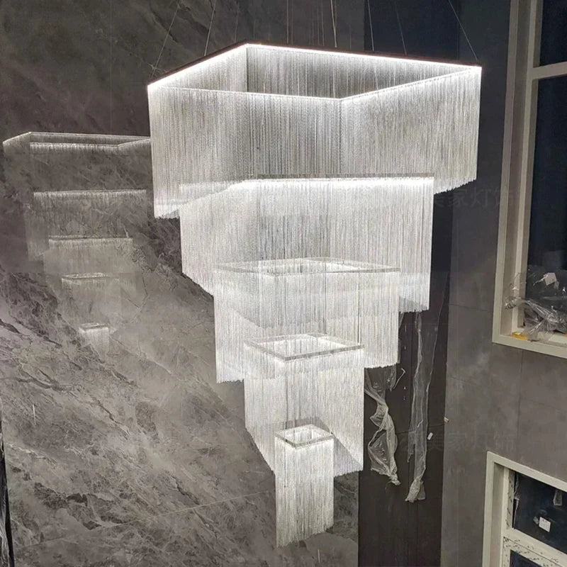 Modern LED Pendant Chandeliers for Living and Dining Room Lighting