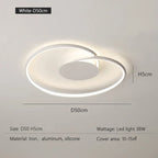 Modern LED Ceiling Lamp - Minimalist Design for Stylish Indoor Lighting