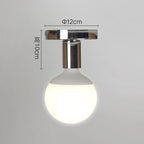 Nordic LED Pendant Light Iron Wooden Minimalist Ceiling Hanging Lamp