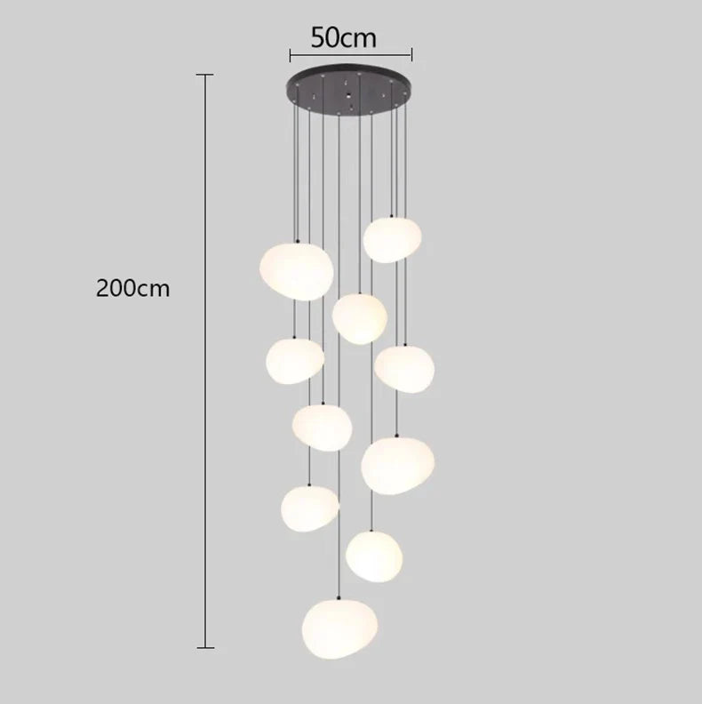 Nordic Dining Room Pendant Light Chandelier for Indoor Living Room Decor