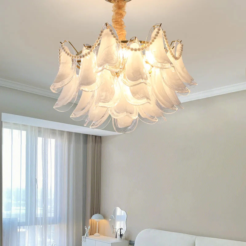 Crystal Chandelier: Modern Light Luxury for Living Room, Bedroom, Dining.
