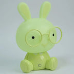 Rabbit LED Night Light for Kids' Room Decor Touch Switch Floor Lamp