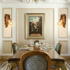 Nordic Mermaid Resin Wall Lamp LED Creative Decor for Living Room and Bedroom