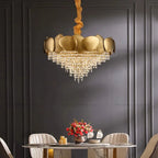 Elegant Crystal Chandelier for Villa Hotel Project Bedroom Restaurant Living Room