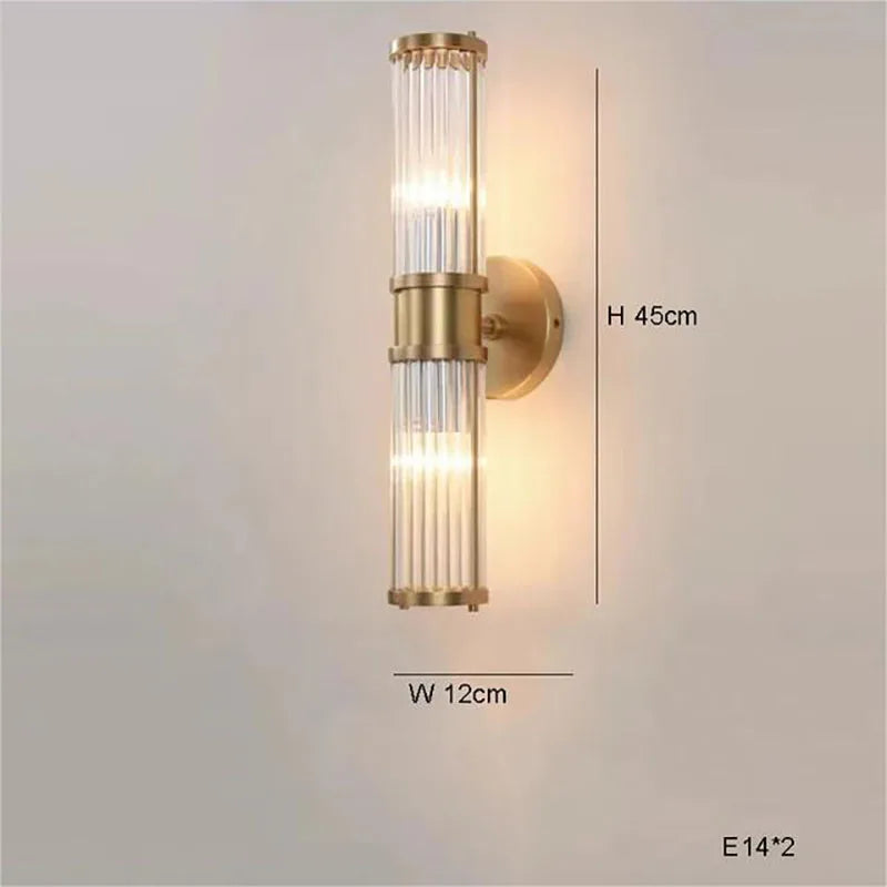 Golden Chandelier LED Dimming Light for Modern Living Room & Bedroom