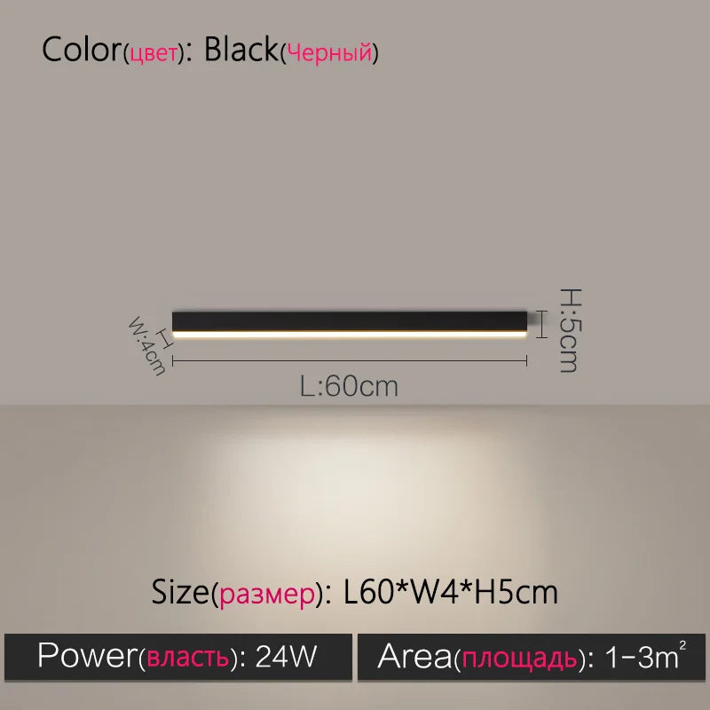 LED Ceiling Lamp | Modern Nordic Lighting for Living Room, Kitchen, Bedroom & Office