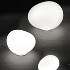 Glass Floor Lamp for Living Room Bedroom Study Desk Decor Light