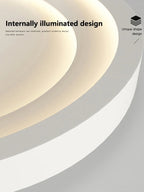 Round Master Bedroom Lamp: Modern Nordic LED Ceiling Lamps for Living & Study Rooms