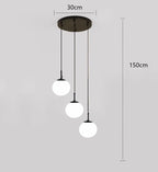 Modern Pendant Light: Indoor LED Chandelier for Dining Room & Home Decor