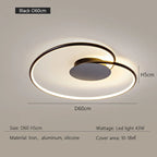 Modern LED Ceiling Lamp - Minimalist Design for Stylish Indoor Lighting