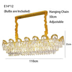 LED Sunflower Crystal Ceiling Chandelier for Home Decor and Lighting Fixture